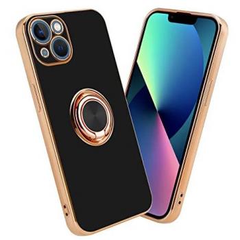 Coque iPhone 13 avec support voiture et finition glossy