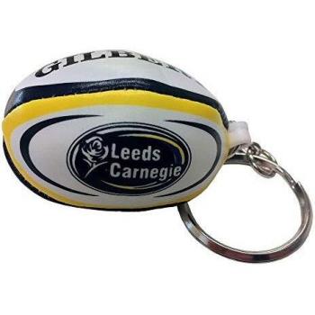 Carnegie Rugby Ball Keyfob – Gilbert Leeds Edition