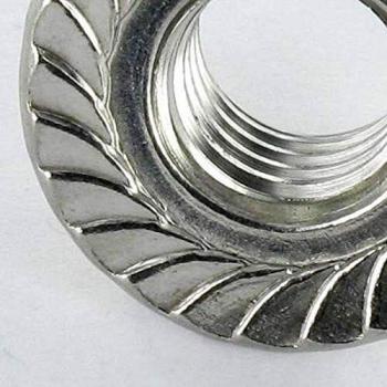 Écrou M5 Hexagonal Inox A2 avec Collerette