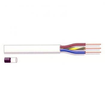 Manguera electrica 3x1.5  blanca rollo 100mt