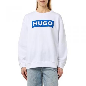 HUGO Blaues Sweatshirt mit Grafik