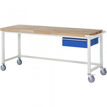 Mobile 8000 – établi avec tiroir suspendu – dimensions 2000 × 700 × 880 mm