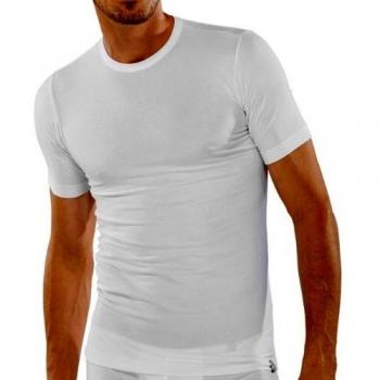 Schiesser Maillot de corps, manches courtes, pack de 2, blanc, taille S