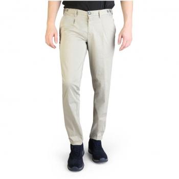 Yes Zee Men's Trousers, Beige Cotton Blend, Size W29