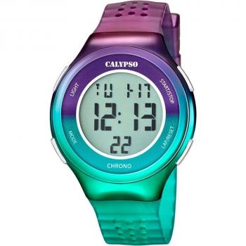 K5841 Color Splash Calypso Unisex Clock