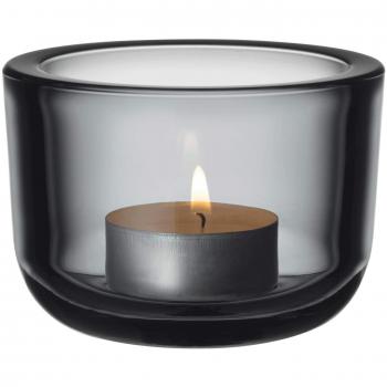 Iittala photophore gris Valkea 60 mm