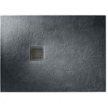 Plato de Ducha Terran 140x70cm en Resina Blanca y Mate