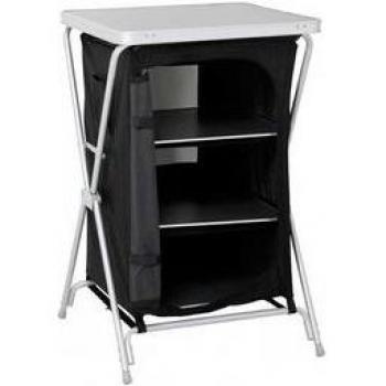 Armario Plegable para Picnic y Cocina 7House – Gris Oscuro/Blanco
