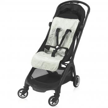 Cuscino Abril Té per Passeggino 35x85x1 cm