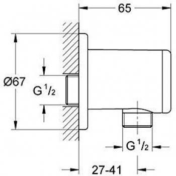 Relexa Codo Empotrado 28626000