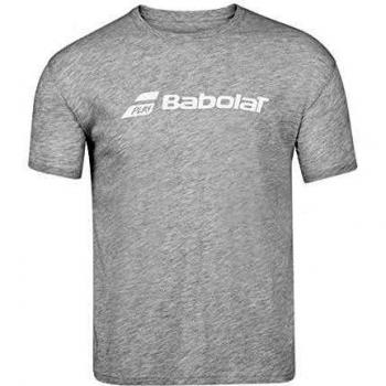 Babolat Men's Casual Exercise T-Shirt Light Grey