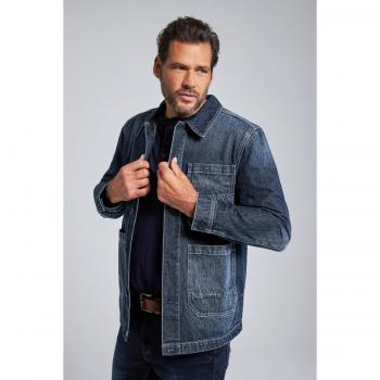 Giacca di jeans blu uomo taglia XL JP1880