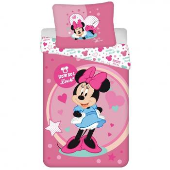 Cocoon Minnie – Linge de lit Disney, 140×200 cm, 70×90 cm