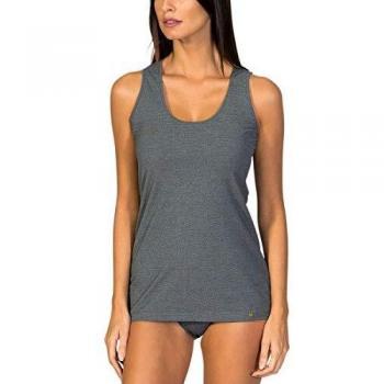 Grigio Scuro Juno Tank Top Zero Defects Fibra di Soia