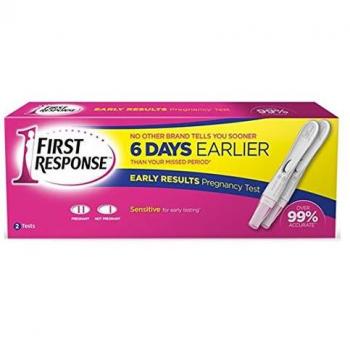 First Response Pregnancy Test 6 Days Early Result Ultra Sensitive