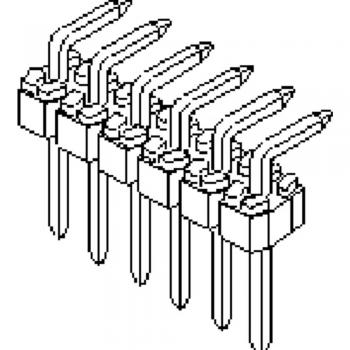 Molex 1x Stiftleiste Tray