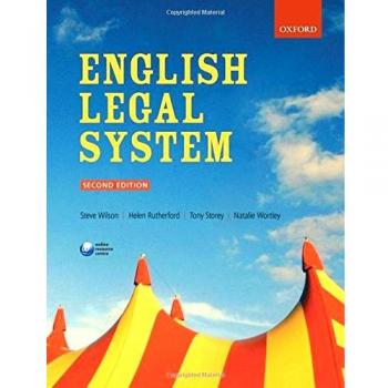 English Legal System Paperback