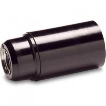 PORTALAMPARAS LISO E 14 NEGRO 461