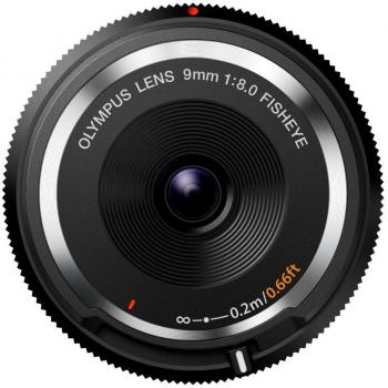 Olympus 9 mm 1:8.0 Fish Eye Body Cap Lens