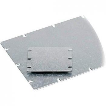 Fibox MIV 125 Piastra di montaggio 98 mm x 98 mm Grigio luminescente 1 pz