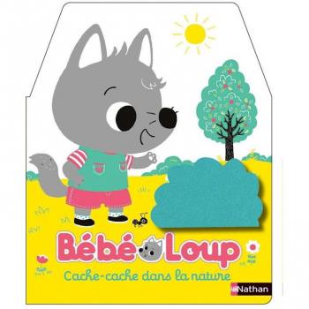 Bébé Loup : cache-cache dans la nature