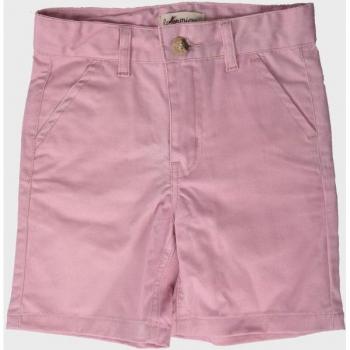 Bermudas Tropical Kids con Crema y Bolsillos