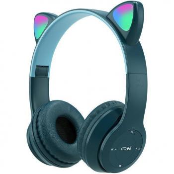Casque Bluetooth LED avec oreilles de chat