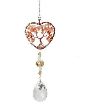 Life Tree Stone Beads Hanging Ornament