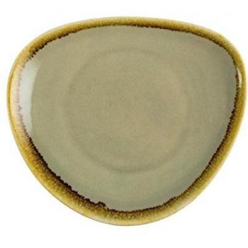 Olympia gp472 dreieckiger Servierteller, Moos, 165 mm