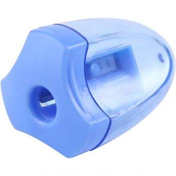 Afilador de lápices transparente