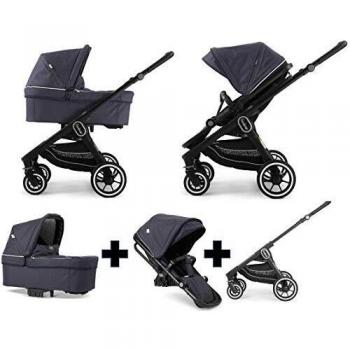 Emmaljunga NXT60 Travel System (Black/Lounge Navy)
