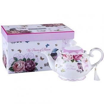 London Boutique Floral Teapot and Sugar Bowl Set