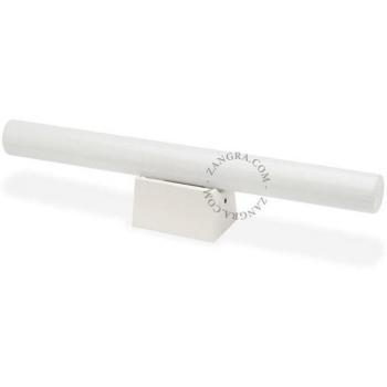 Lampe Tubulaire Zangra OPAL BASE 30cm BLANC
