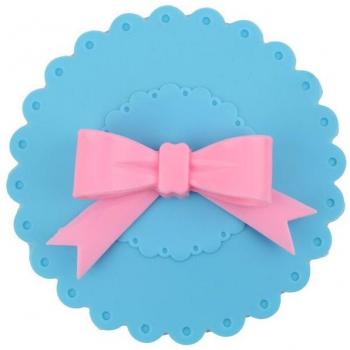 Tapa de Silicona para Tazas de Té con Lazo, 10cm, Accesorio de Cocina Antipolvo