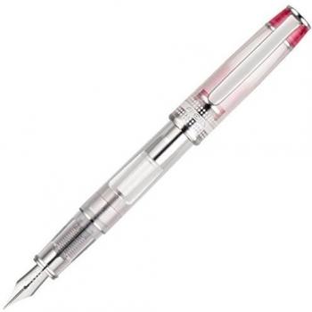 Piloto Prera Iroai Pluma Estilográfica de Mediano Grosor en Rojo Transluco