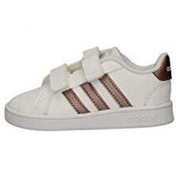 Adidas Grand Court I Scarpe Primi Passi Bianco 23