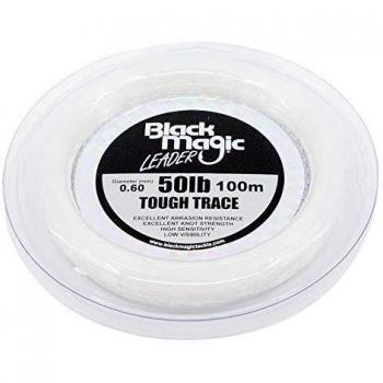 Black Magic Tough Trace 100‑Metre Clear 0.6 mm Fishing Line