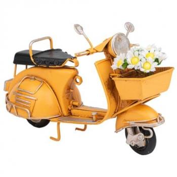 Naranja Pista de Metal