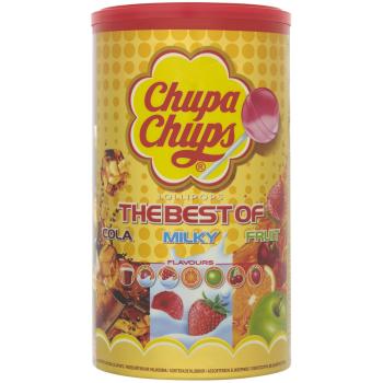 CHUPA CHUPS XXL Classic Mini Lollipop Tub Pack 298g, Assorted Flavours Kids Gift