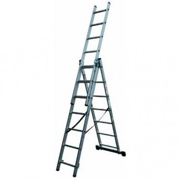 Compact 3×7 Aluminium Step Ladder