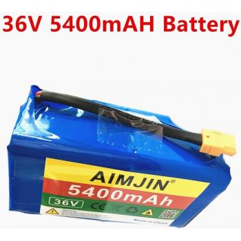 Batterie 36V 5.4Ah lithium-ion pour véhicule d'équilibre