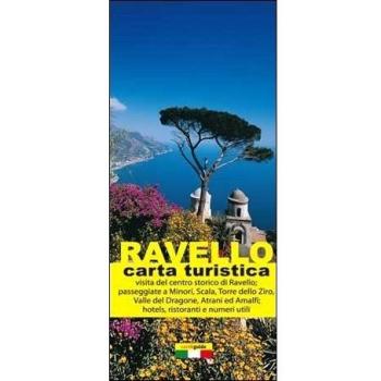 Ravello. Mappa turistica di Ravello e Scala
