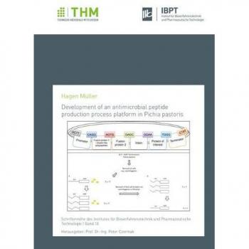 Development of an antimicrobial peptide production process platform in Pichia pastoris