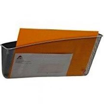 ALBA Wand-Prospekthalter MESHFILEMAG M A4 grau quer