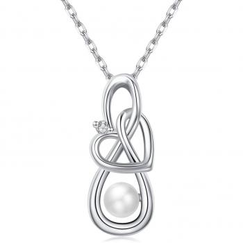Bijoux en Argent Sterling 925 avec Perle d'eau douce