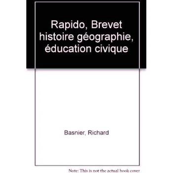 Rapido, Brevet histoire géographie, éducation civique
