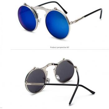 Gafas de Sol Doble Lente Clamshell