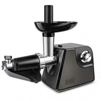 BLACK+DECKER BXMMA1000E Fleischwolf, 1000W, Grau