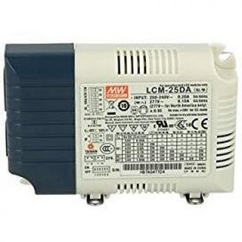 Driver LED Meanwell LCM-25DA Dimmerabile DALI Pulsante N.O. Corrente Costante Selezionabile 350/500/600/700/900/1050mA
