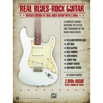 Real Blues-Rock Guitar: Revised Edition of Real Rock Guitar with 2 Dvds Book & Online Video/Audio [With 2 DVDs]